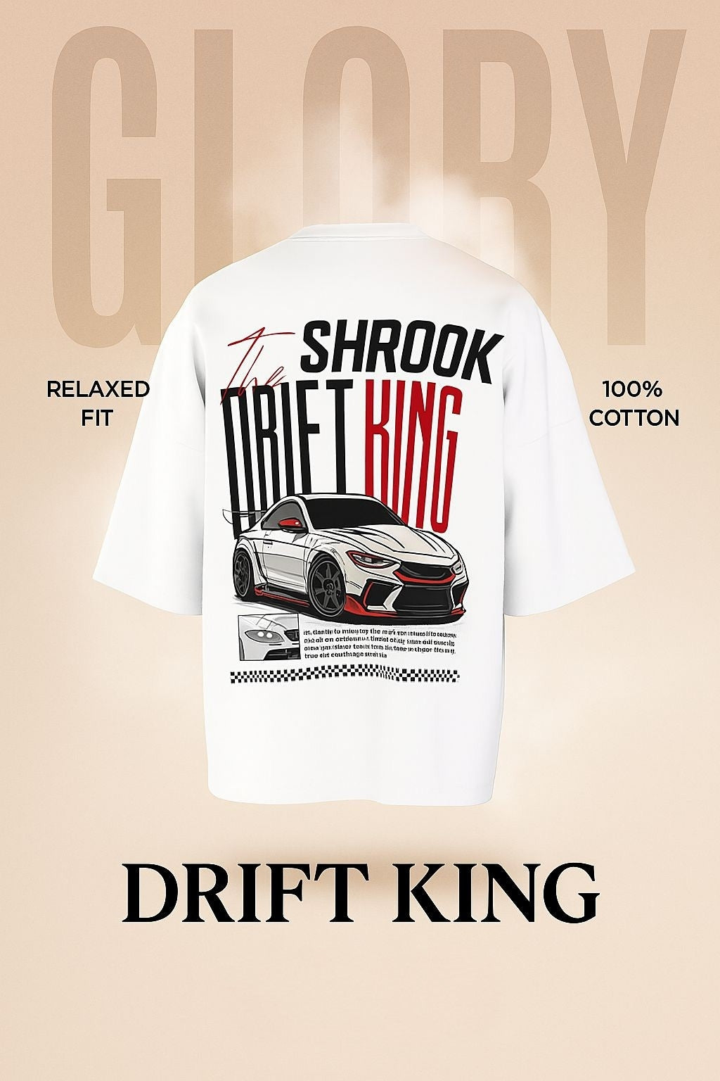 Oversized T-Shirt -Drift King
